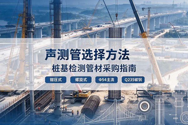 来宾声测管选型标准