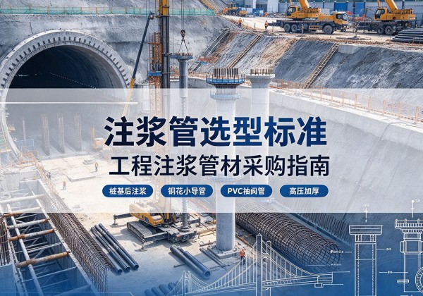 来宾注浆管选型标准